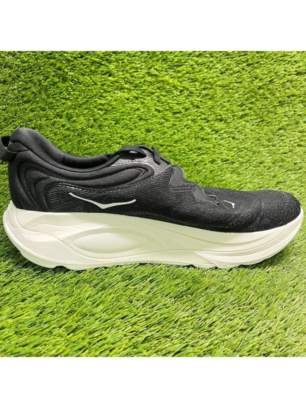 Hoka One One Gaviota 6 Mens Size 13 Black White Athletic Running Shoes Sneakers
